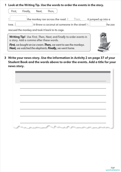 writing hw. Interactive worksheet | TopWorksheets