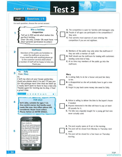 B1 Simply Test 3 Interactive Worksheet Topworksheets B1 Simply Test 3 Interactive Worksheet Topworksheets