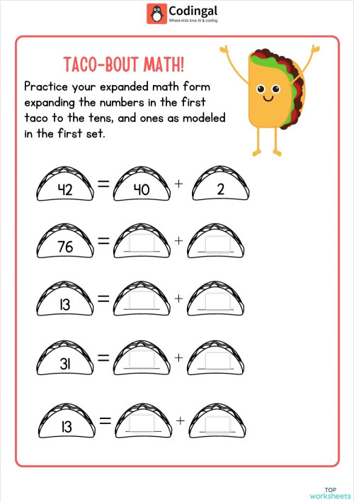 M_G01M05L12_WE03_Expanded Form of Two-Digit Numbers. Interactive ...