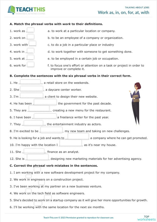 what is she wearing? 12. Interactive worksheet