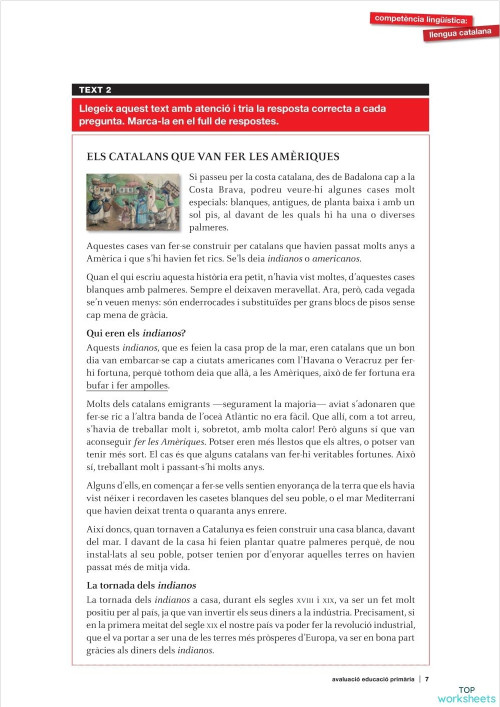 CCBB 14-15 T2. Fitxa interactiva | TopWorksheets