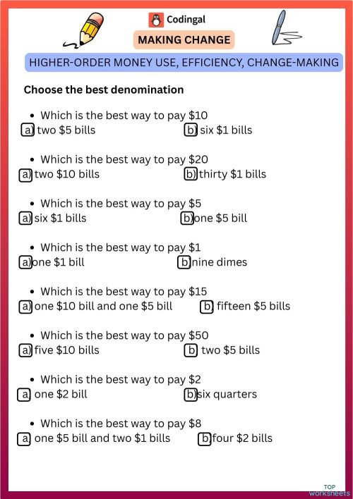 M_G01M16L53_WE02_US_Introduction_to_Money_6. Interactive worksheet ...