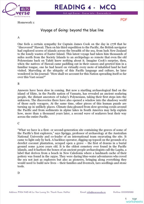 SS - Homework - Reading 4. Interactive worksheet | TopWorksheets