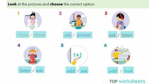 Interactive Worksheets And Online Exercises In English Topworksheets