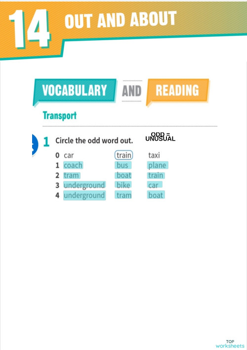 Test Unit 8 Standar Version Interactive Worksheet Topworksheets