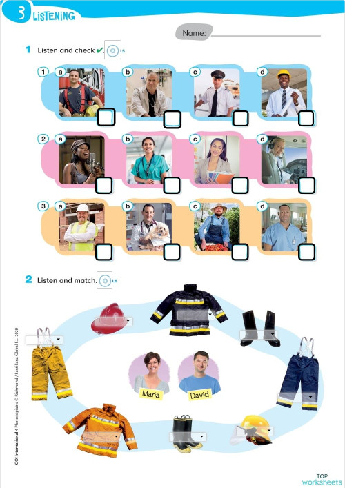 Listening 3 Interactive Worksheet Topworksheets