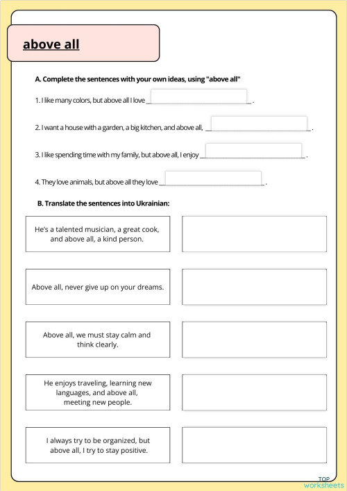 1.5 above all. Interactive worksheet | TopWorksheets