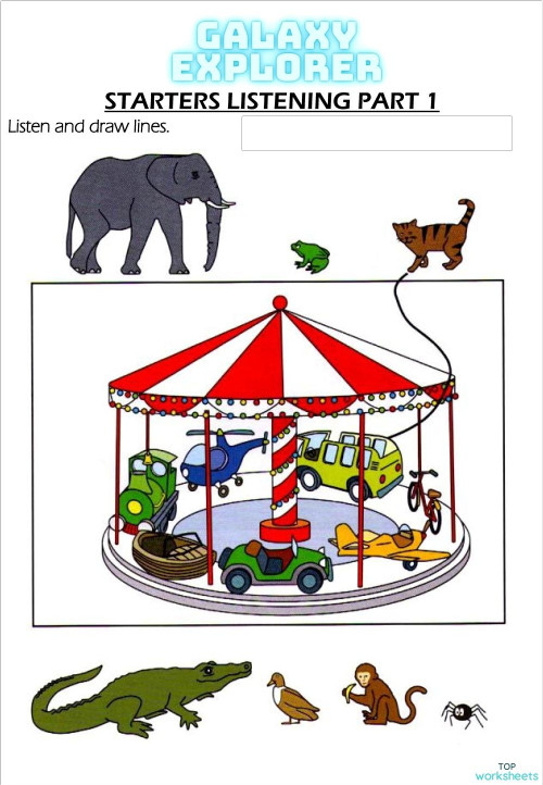 Listening 1 1 Interactive Worksheet Topworksheets
