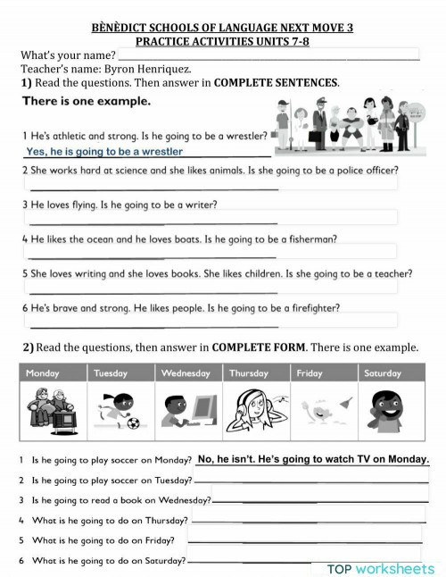 Kids Program 3 Practice Units 78.. Interactive worksheet TopWorksheets