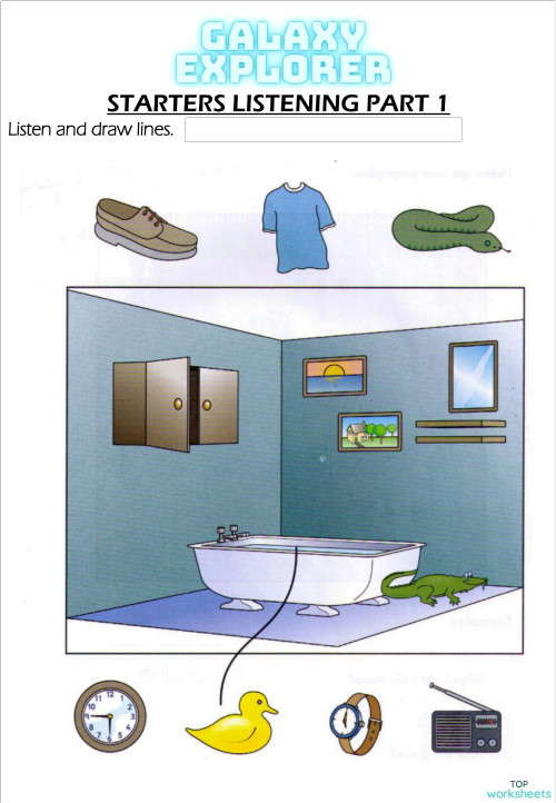 Listening 1 3 Interactive Worksheet Topworksheets