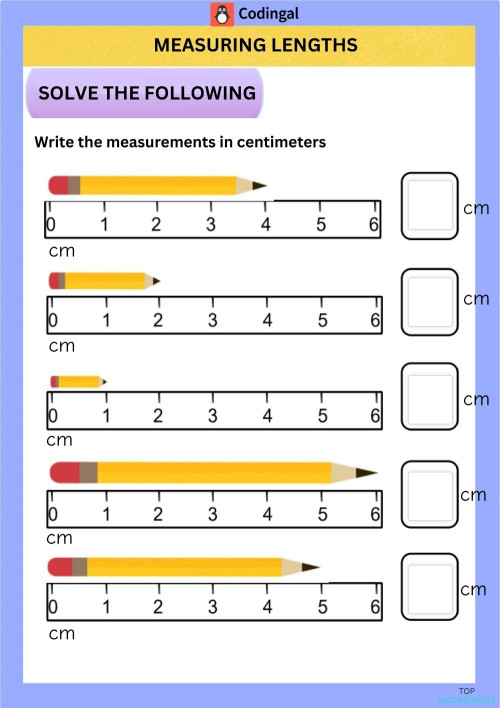 Measurement: interactive worksheets and online exercises | TopWorksheets