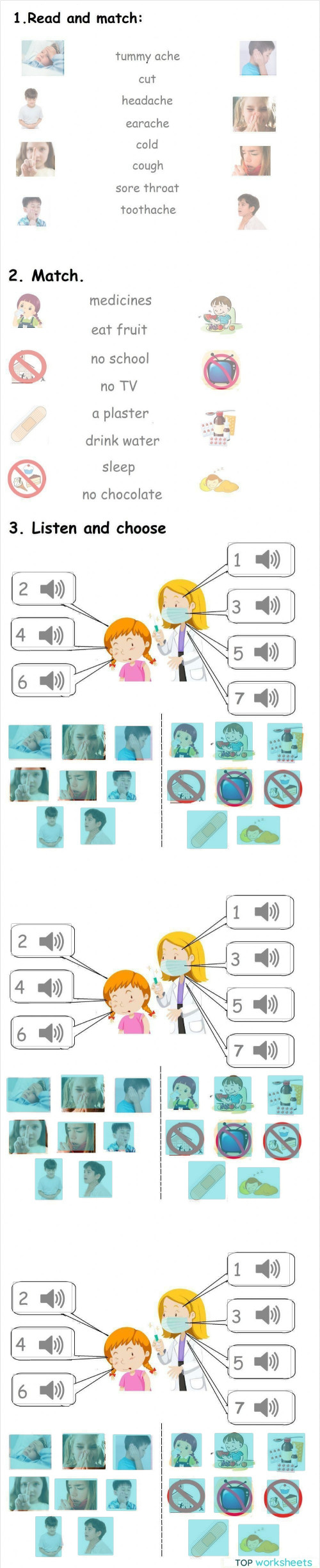 Tiger 2 Unit 6 Hospital Interactive Worksheet Topworksheets