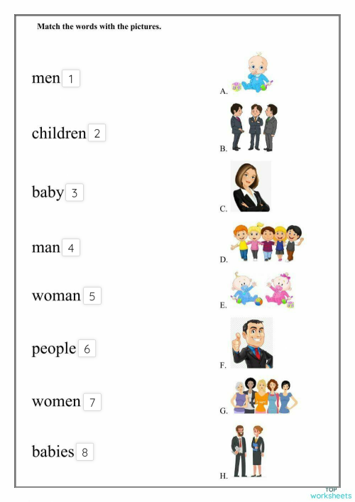 singular and plural nouns interactive worksheet topworksheets