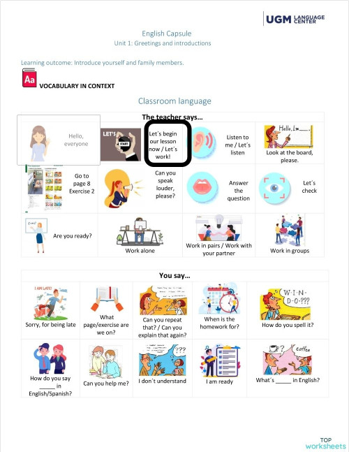 Past Continuous Tense for Interrupted Actions. Interactive worksheet ...