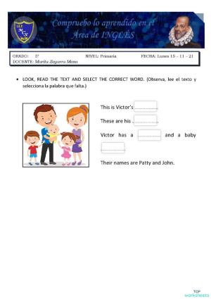 Exam_Unit7_5°. Ficha interactiva | TopWorksheets