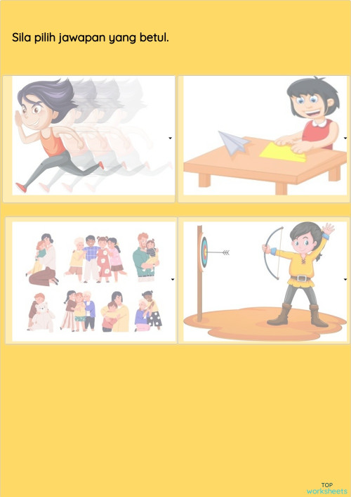 Interactive worksheets and online exercises in malay | TopWorksheets