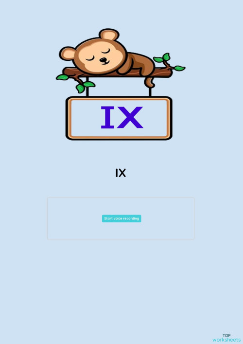 Lesson X2 (Level 1). Interactive worksheet TopWorksheets