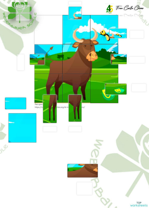 WORD ROMPECABEZAS. Ficha interactiva TopWorksheets