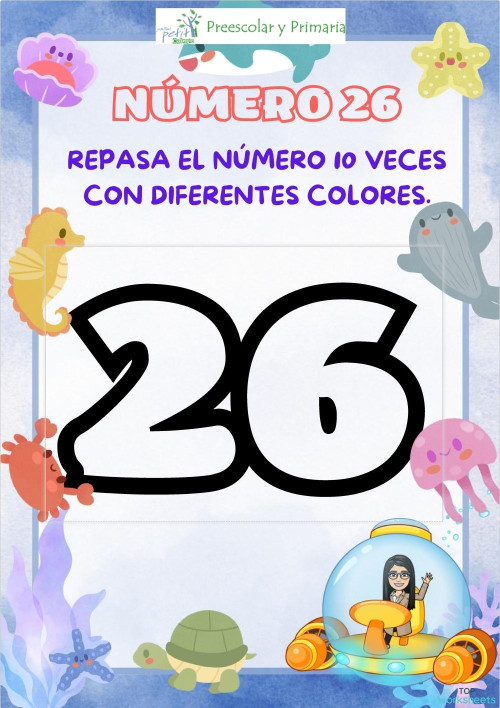 Tarea Núm. 26. Ficha interactiva | TopWorksheets