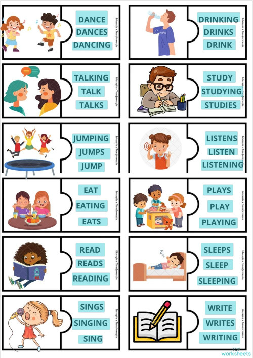 Present Continuous - Uses, Structure and Exercises. Interactive ...