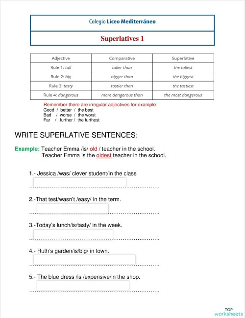 Have got - haven´t got, hasn´t got. Interactive worksheet | TopWorksheets
