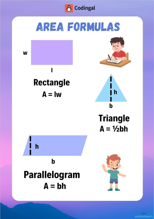 M_G06M13L55_WC01_Area of Rectangles and Triangles. Interactive ...