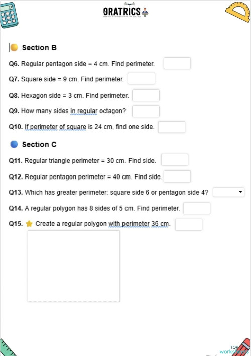 Grade 6 47 3. Interactive worksheet | TopWorksheets