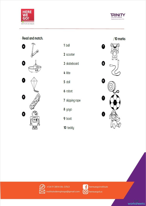 REVIEW JUNIORS STARTER. Interactive worksheet | TopWorksheets