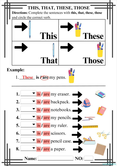 Determinants: interactive worksheets and online exercises | TopWorksheets