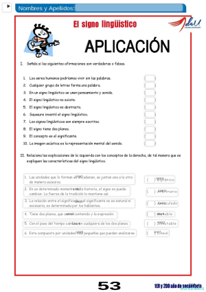 Signo Lingüístico Para Sexto De Primaria – HKJDML
