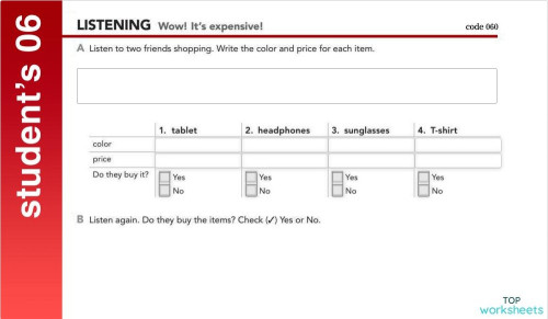 IC103 Student's 06 + Workbook 03. Interactive worksheet | TopWorksheets