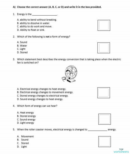 Revision 2. Interactive worksheet | TopWorksheets