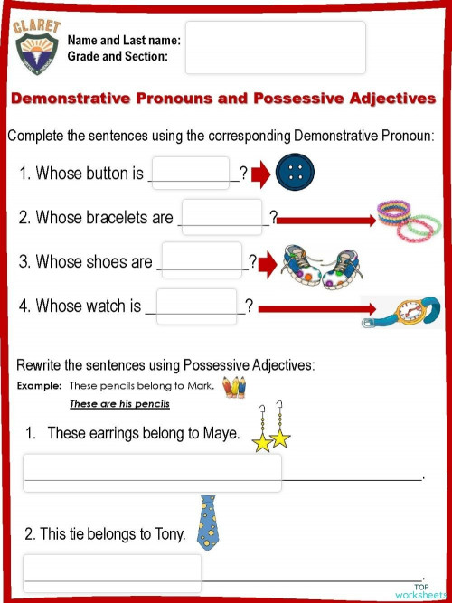 3rd.grade. Review Grammar 8. Pract. Act.. Interactive worksheet ...