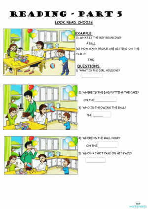 Choose the best option. Interactive worksheet | TopWorksheets