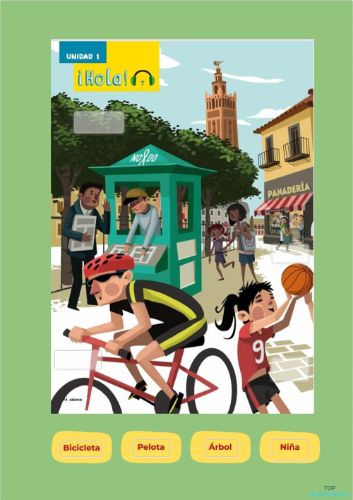 Lola y Leo 1 Unidad 1 ¡Hola!. Ficha interactiva | TopWorksheets