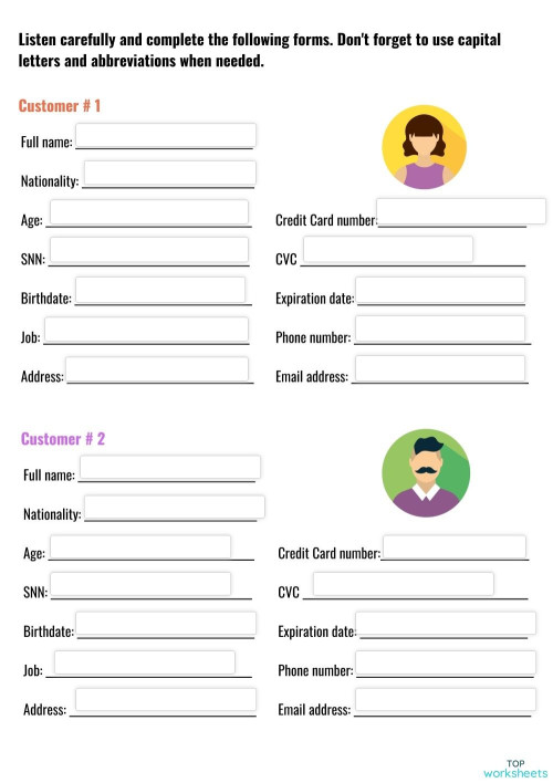 Writing D 3. Interactive worksheet TopWorksheets