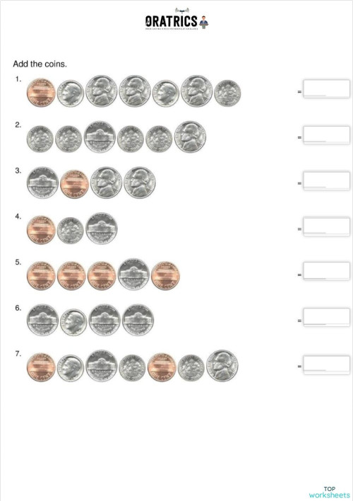 Identify Objects XX. Interactive worksheet | TopWorksheets