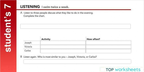 IC106 student's 07 + Workbook 06. Interactive worksheet | TopWorksheets