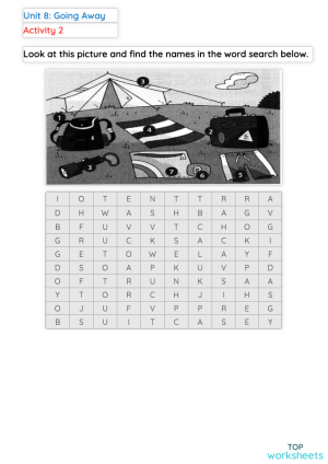 Unit 8 Activity 2. Interactive worksheet | TopWorksheets