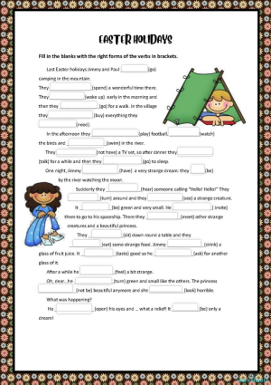Verbs: interactive worksheets and online exercises | TopWorksheets