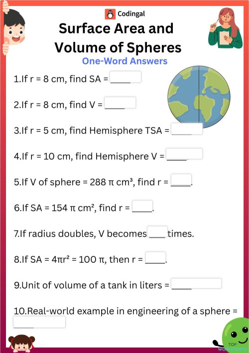 M_G08M20L61_WE02_Surface Area and Volume of Spheres. Interactive ...