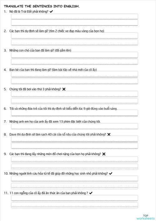 UNIT 5 - SUM UP 1. Bài tập tương tác | TopWorksheets
