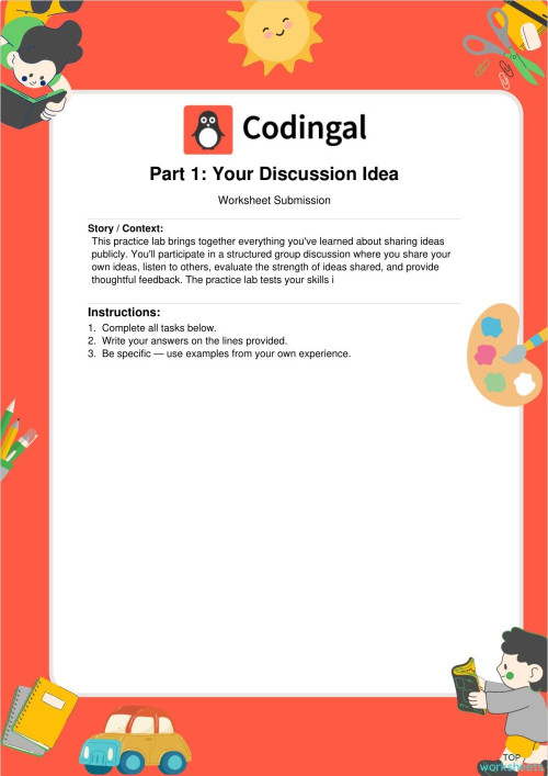 PS&C G3-D5 | Module 13 | Lesson 4. Interactive worksheet | TopWorksheets