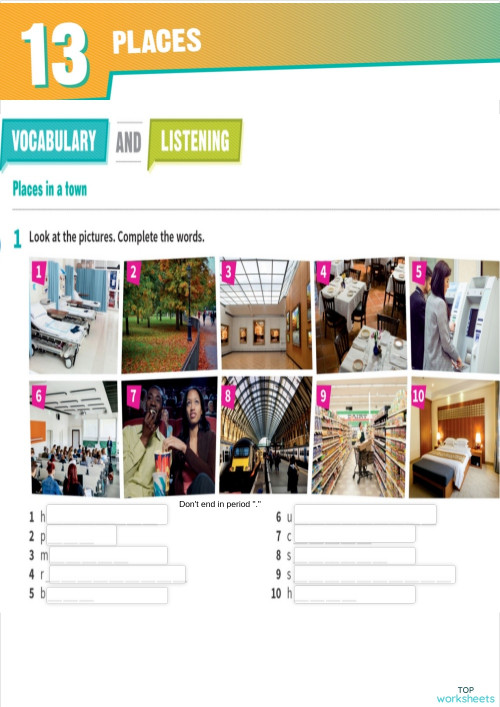 UNIT 10 GRAMMAR AND WRITING PAG 47. Interactive worksheet | TopWorksheets