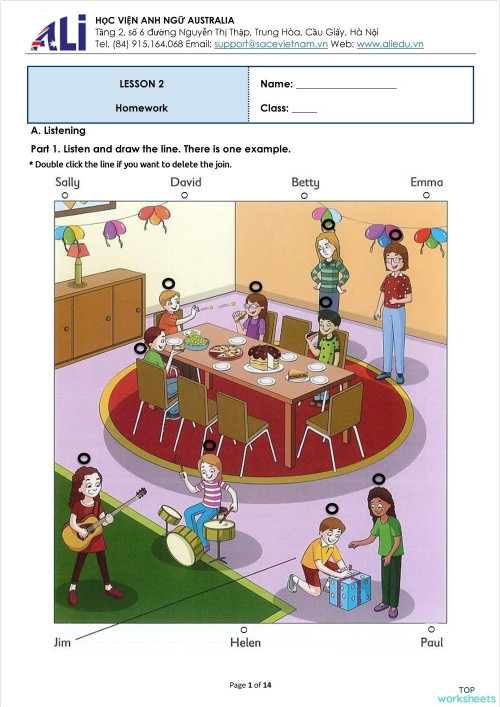 CP1_Lesson 10.2_Homework. Bài tập tương tác | TopWorksheets
