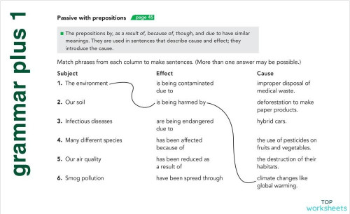 IC307 grammar plus 01. Interactive worksheet | TopWorksheets