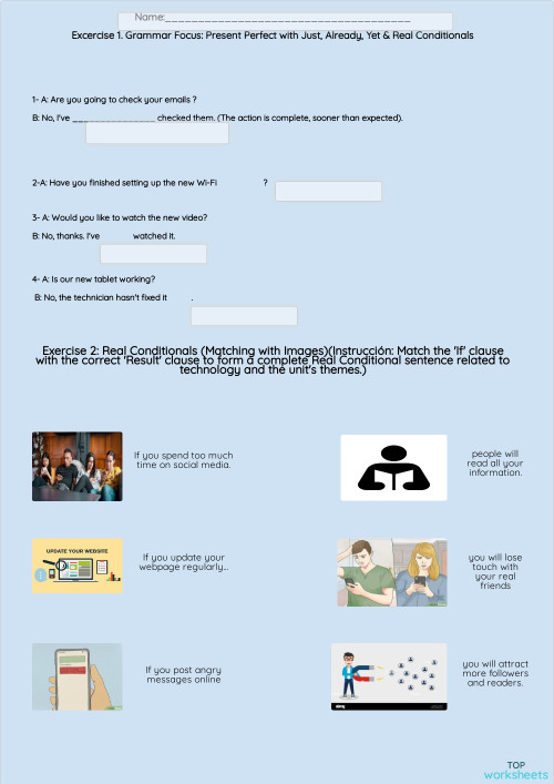 📝 Technology Unit 11 Worksheet Content. Interactive worksheet ...