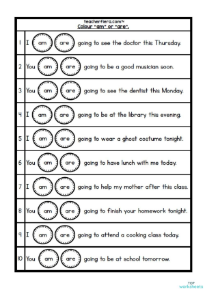 Grammar: interactive worksheets and online exercises | TopWorksheets