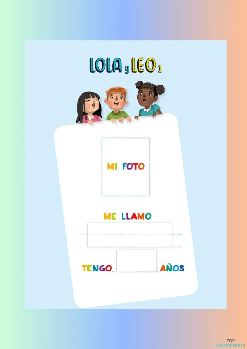 Lola y Leo 1 Unidad 0 1. Ficha interactiva | TopWorksheets