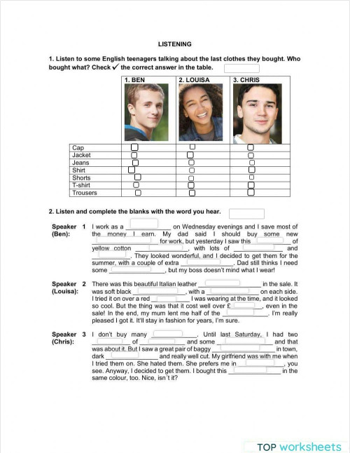 Other Interactive Worksheets And Online Exercises Topworksheets